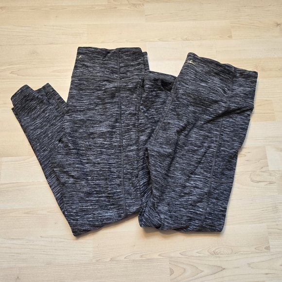 Victoria's Secret Pants - Victoria's Secret Grey Leggings 2 Pairs Size Large